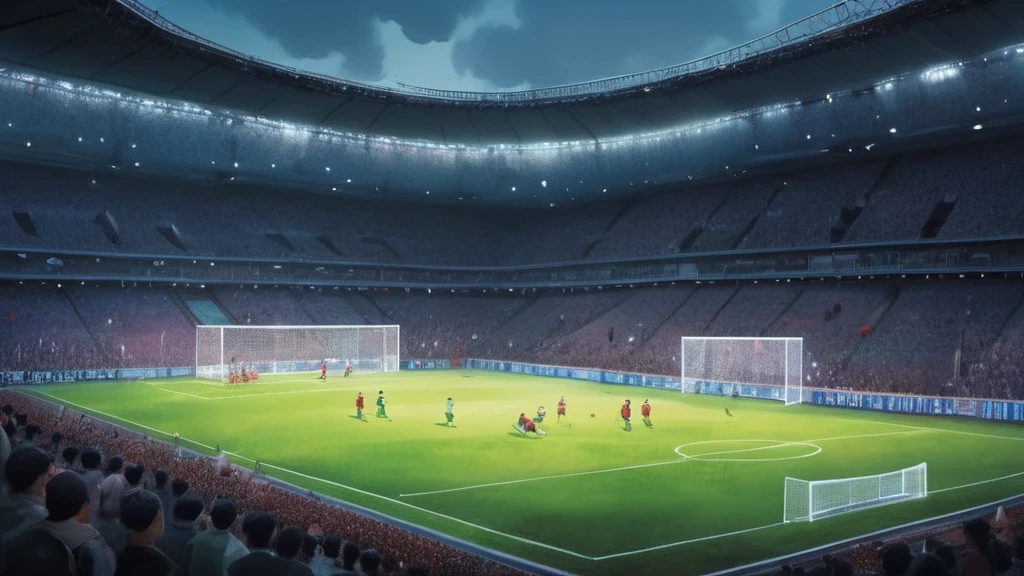 A focimeccs álmai a sport iránti szenvedélyről és a közönség izgalmáról szólnak.