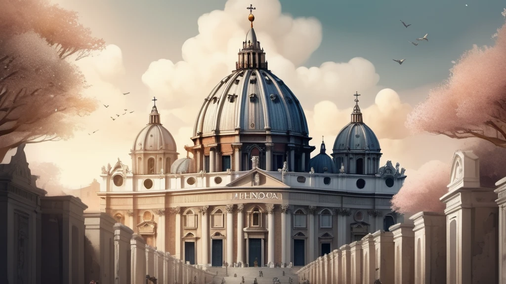A Vatikán impozáns épülete álmainkban a spiritualitás és a béke szimbóluma lehet.
