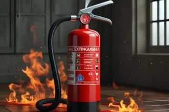 A tűzoltókészülék álomban a félelem és a védelem szimbóluma, amely a biztonság keresésére utal.