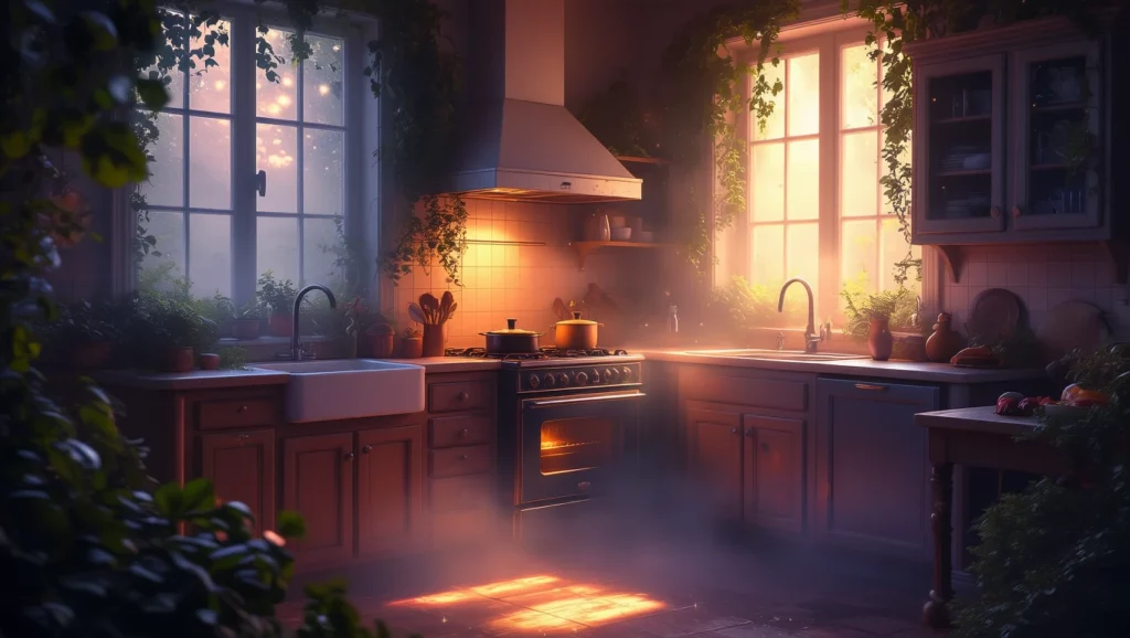 A konyha álma a kreativitás és a táplálkozás szimbóluma, új lehetőségeket és harmóniát ígér.