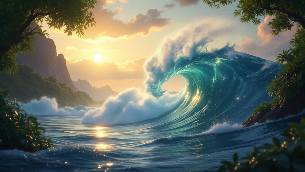 A cunami képe az álomban a félelem és a változás szimbóluma, amely a mindennapi életünkből fakadó stresszt jelzi.