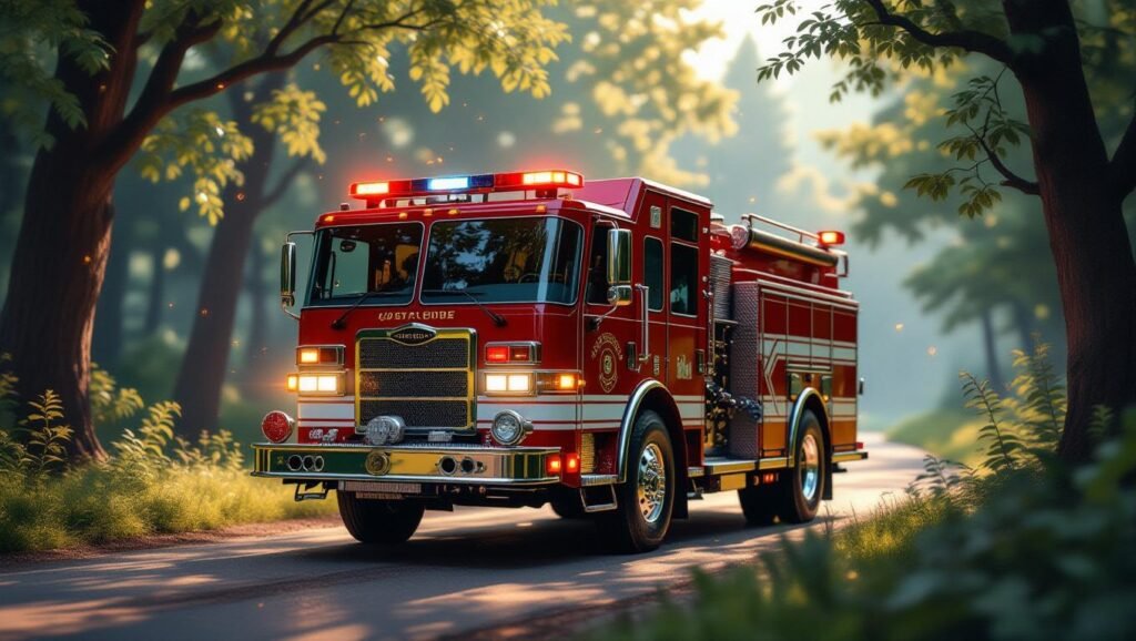 A tűzoltóautó álomban a veszélyt és a segítségnyújtást szimbolizálja.