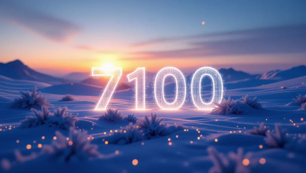 A 7100-as szám álomfejtés szempontjából új lehetőségeket és változásokat jelezhet az életedben.