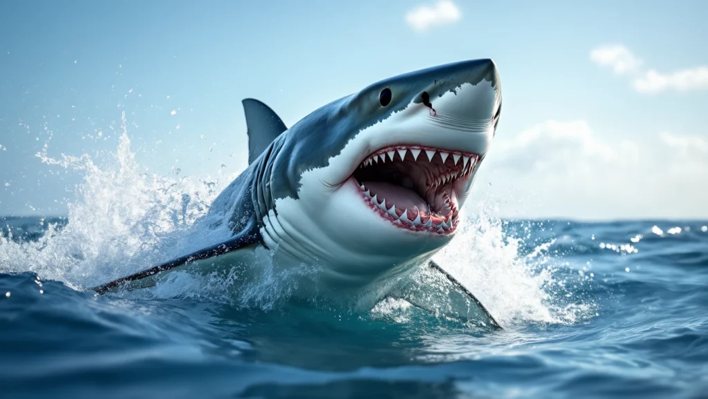 A cápa támadása álmainkban a félelmet és a veszélyt szimbolizálja, figyelmeztetve a rejtett fenyegetésekre.