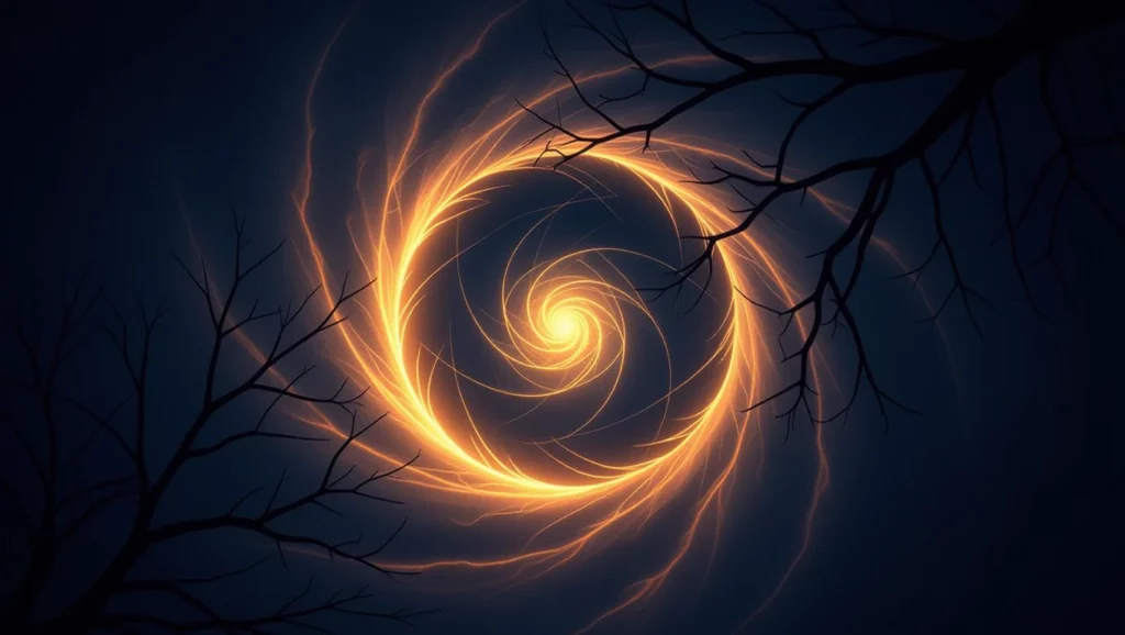 Az égbolton megjelenő spirális fényjelenség álomfejtés szempontjából a változás és a megújulás szimbóluma.