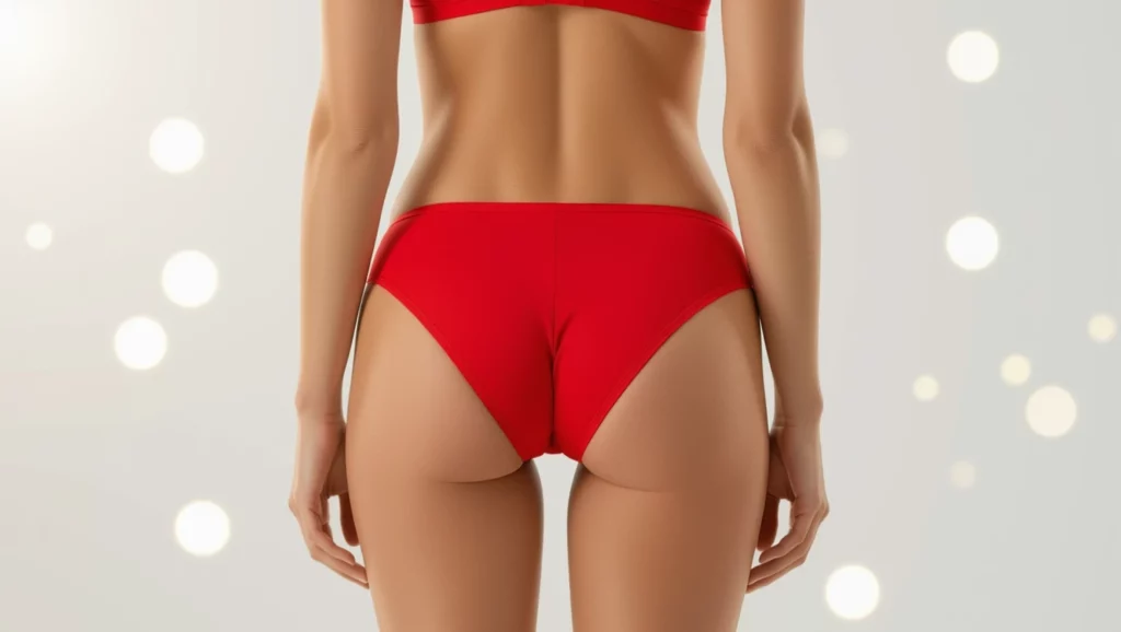 A fenék álma a nőiesség és vonzalom szimbóluma, amely a magabiztosságot tükrözi.