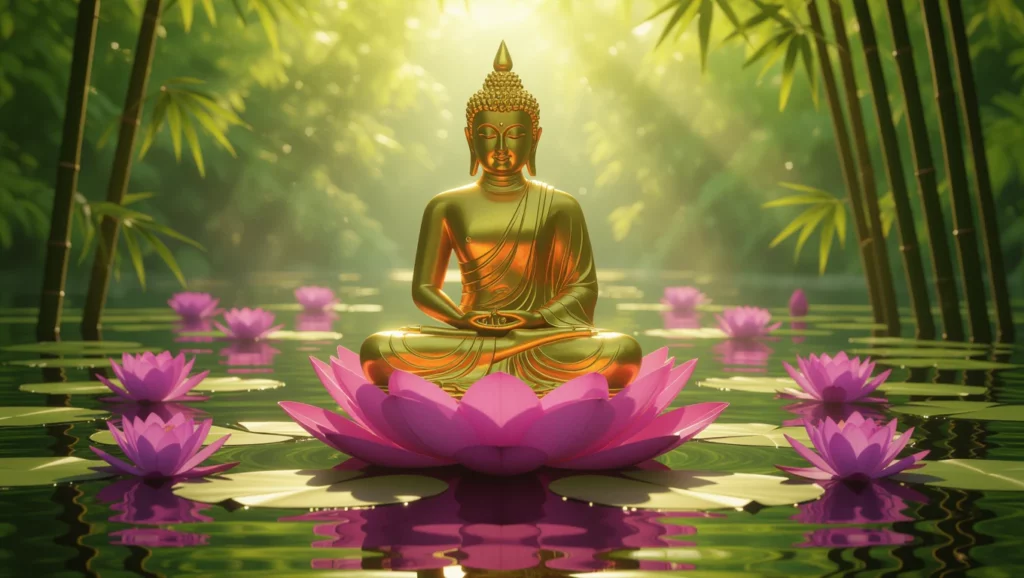 Mit jelent a buddhizmus álomban? – Átfogó álomfejtés és értelmezés 73 A buddhista szimbólumok álmainkban a belső béke, önismeret és spirituális fejlődés iránti vágyunk üzenetét közvetítik.