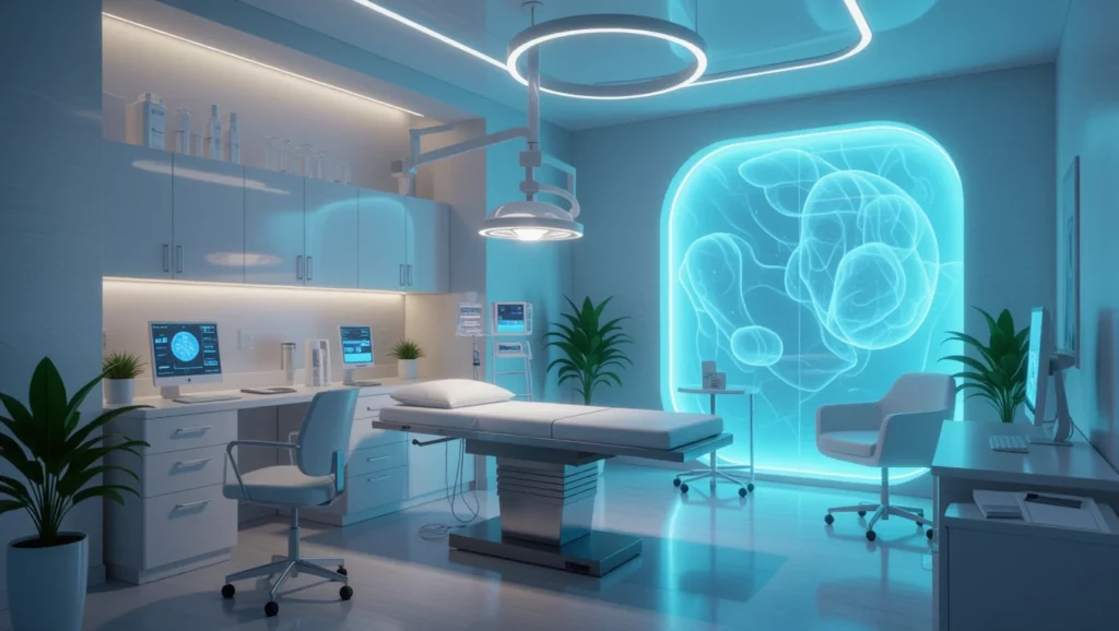 Az orvosi rendelő nyugodt légköre álmainkban a gyógyulás és a biztonság szimbóluma lehet.