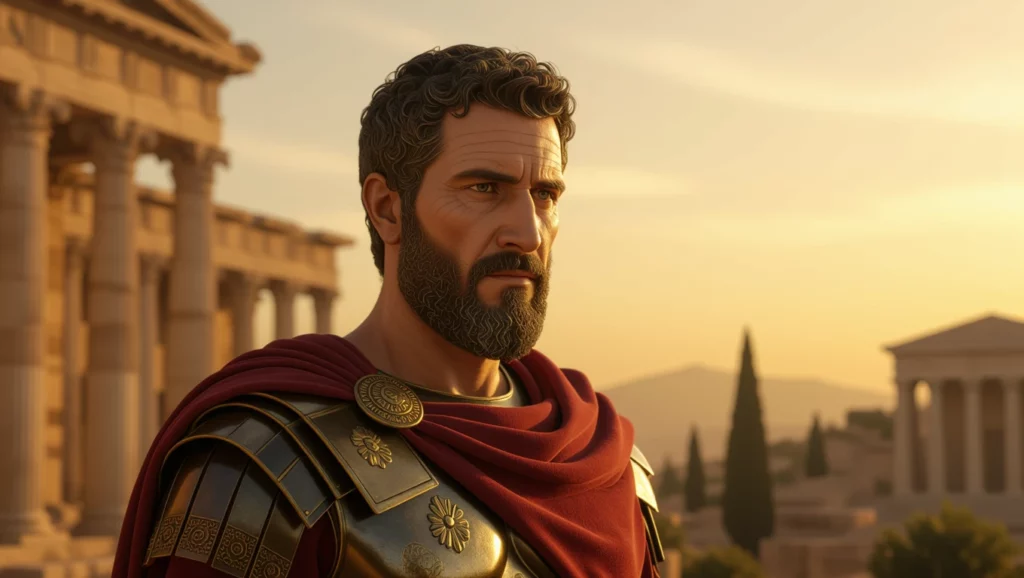 Az álomban megjelenő római császár hatalmat és bölcsességet szimbolizál, utalva a vezetői szerepre.