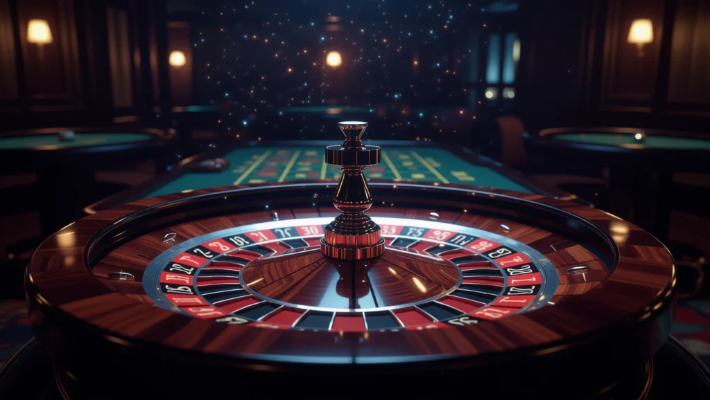 A rulettkerék álomképe a szerencse és a döntések szimbóluma. A játék izgalma és a kockázatvállalás megjelenése.