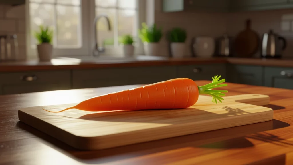 A sárgarépa az álmokban a bőség, egészség és vitalitás szimbóluma, ami az élet tápláló aspektusait jelképezi.