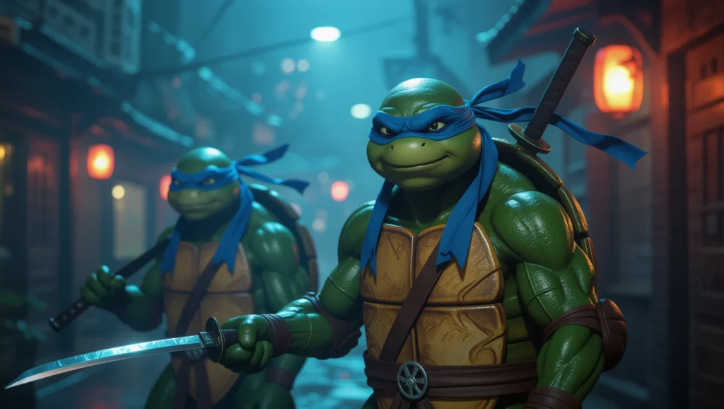 A Tini ninja teknőcök harcosai, bátorságot és barátságot szimbolizálnak, álmainkban a védelem és az összetartozás érzését idézik.