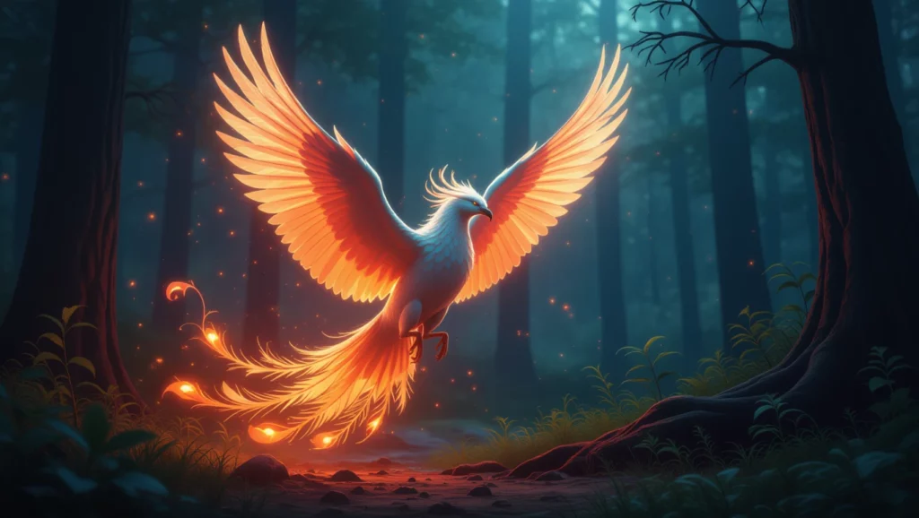 A tűzmadár álma a megújulásról és a szabadságról szól, tüzes szárnyai új lehetőségeket hoznak.