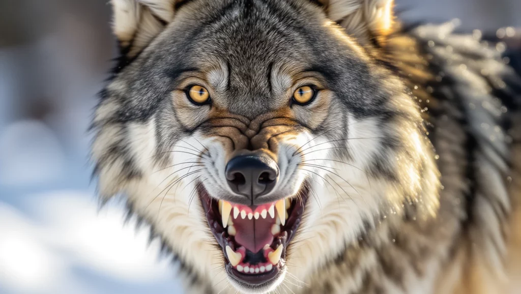 A farkas támadásának álomfejtése a félelem és védekezés szimbóluma.