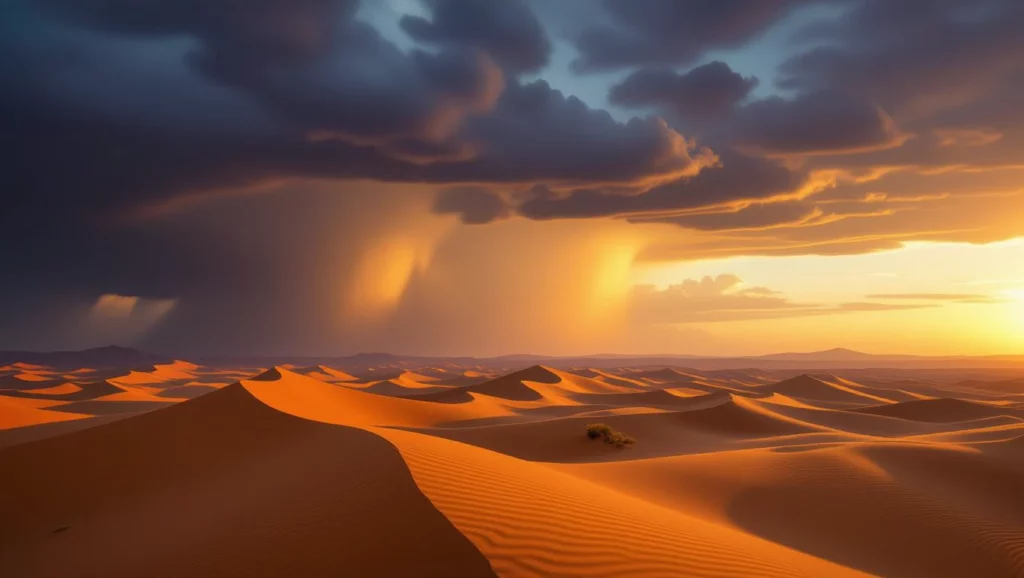 A homokvihar álomban a zűrzavart és a változást szimbolizálja, utalva belső feszültségekre.