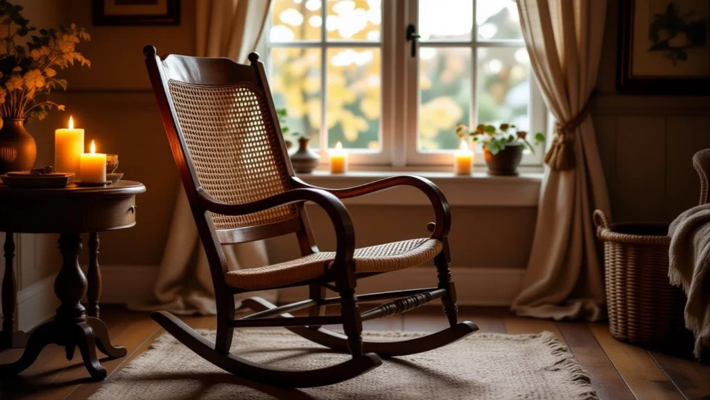 A huntaszék álomban a pihenést és a nyugalmat szimbolizálja, a békés pillanatokra utal.