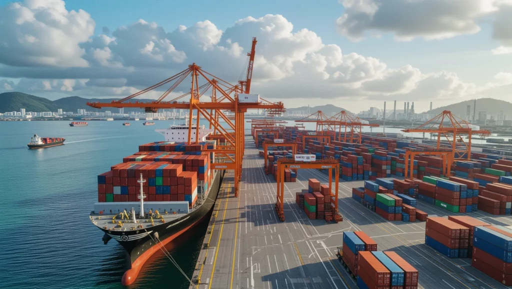 A kikötői kirakodás álomfejtése a munka és a lehetőségek szimbóluma, új kezdetek és fejlődés jele.