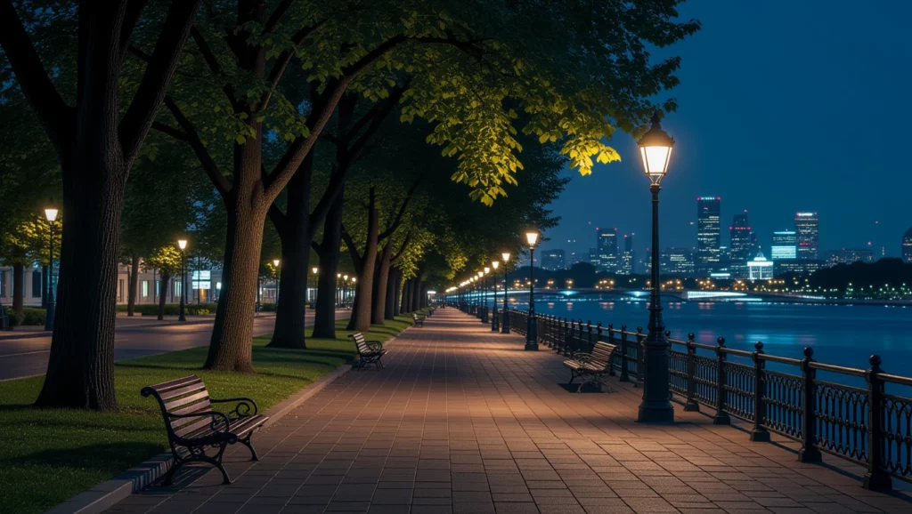 Az álomfejtés szerint a sétány a békés, nyugodt éjszakai élet szimbóluma, ami a belső harmóniát jelzi.