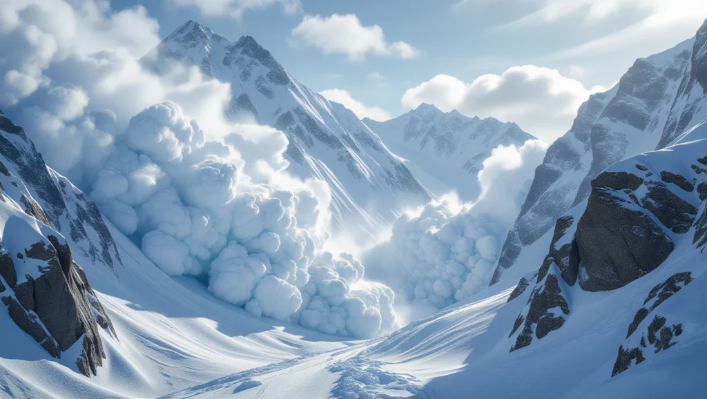 A lavina álomszerű megjelenése jelzi a belső feszültségeket és a váratlan eseményeket az életünkben.