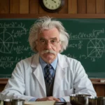 A professzor álmaiban a tudomány és a felfedezés új lehetőségei bontakoznak ki, a tudás határait feszegetve.