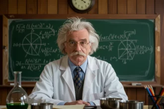 A professzor álmaiban a tudomány és a felfedezés új lehetőségei bontakoznak ki, a tudás határait feszegetve.