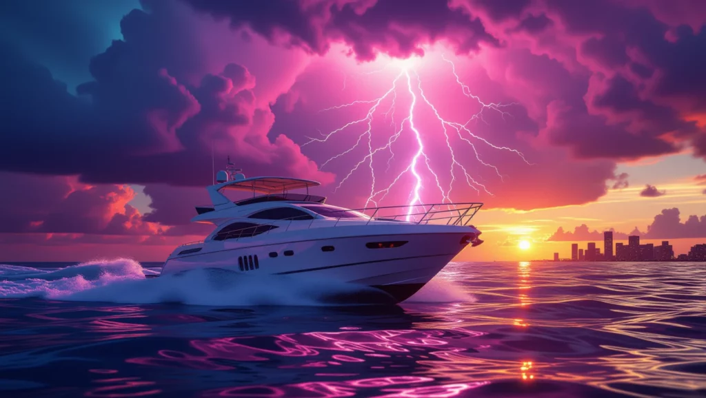 A tengeri vihar szimbolizálja a belső feszültségeket és a változásokat az álmainkban.