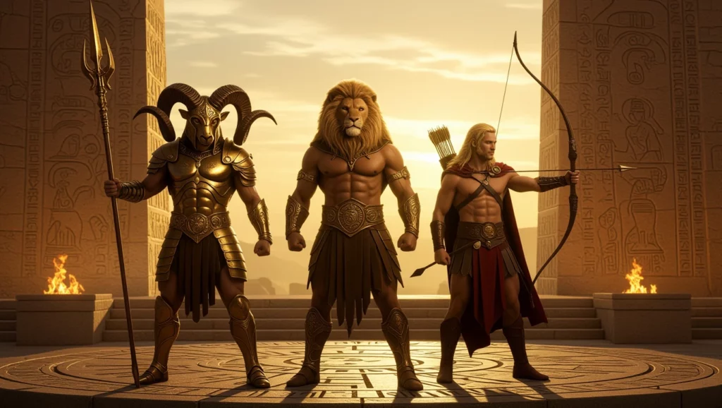 A három férfi erőteljes megjelenése álmainkban a bátorságot és a vezetést jelképezheti.