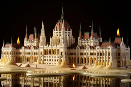 A viasz országház álomszerű megjelenése, amely a kreativitás és a vágyak szimbóluma.