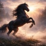 Ágaskodó ló szabad energiát és erőt szimbolizál álmokban