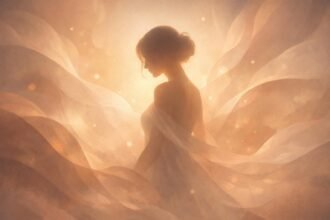 Csinos nő álomban, belső vágyak és önkép szimbóluma