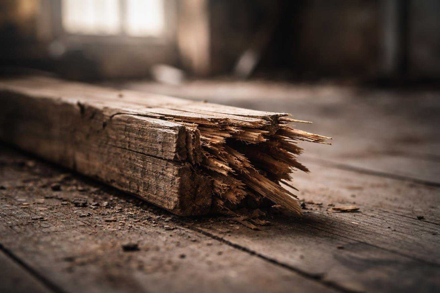 Álom az eltört gerendáról, amely életstruktúrát szimbolizál