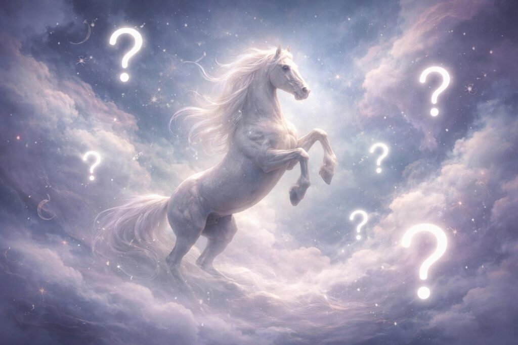 Ágaskodó ló egy réten, éjszakai álom jelentése