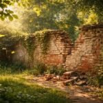 Kidőlt fal az álomban, utalás határ lezárására és változásra