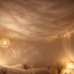 Álom mennyezetről, amely a biztonságérzet és belső határok jelképe