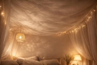 Álom mennyezetről, amely a biztonságérzet és belső határok jelképe