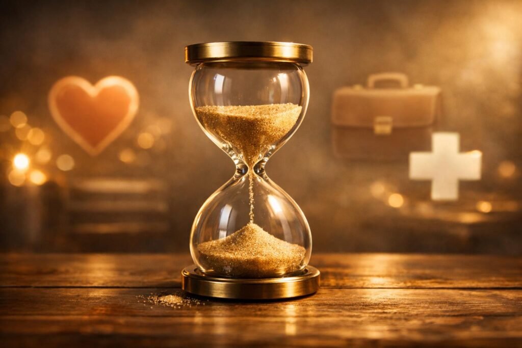 Homokóra jelzi az idő múlását és az életed mérföldköveit