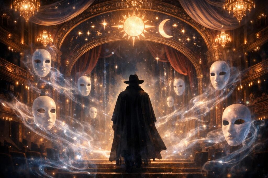 Operaház belseje, színpad és nézőtér részletek