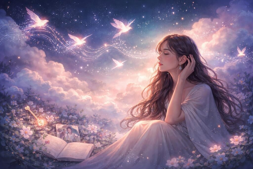 Vándormadarak ébredés utáni álomban hangot adnak