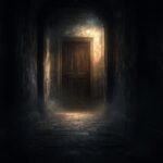 Zárt ajtó a folyosó végén, a szeretetből való kirekesztés szimbóluma